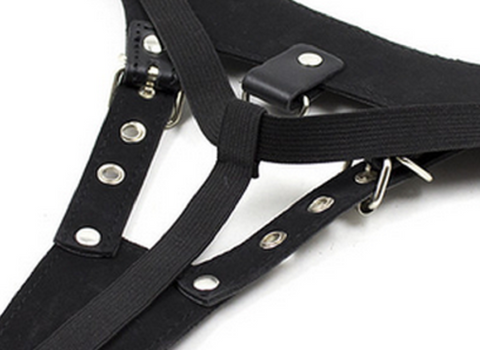 Open Front BDSM Panties - Her Fetish