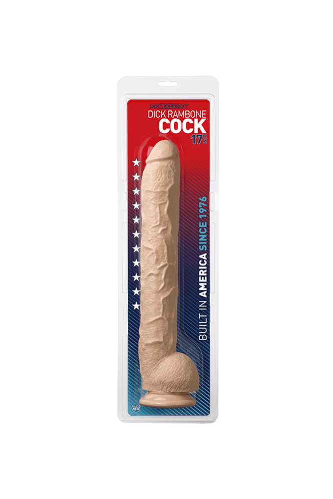 Doc Johnson Dick Rambone 17 Inch Realistic Cock Realistic Dildos