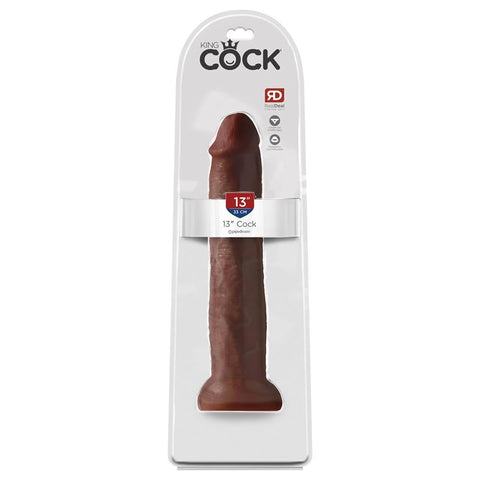 King Cock 13 inch Realistic Pleasure Dong - Realistic Dildos