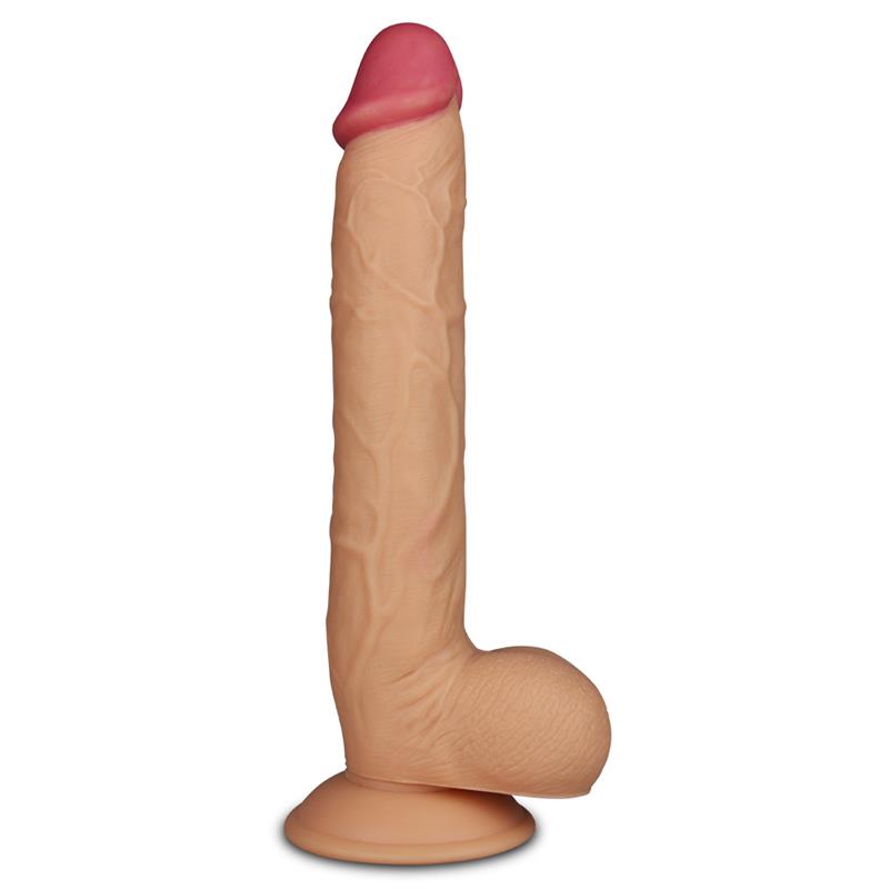 Lovetoy King Size High Quality 10 Inch Realistic Dildo Flesh Default Title Realistic Dildos