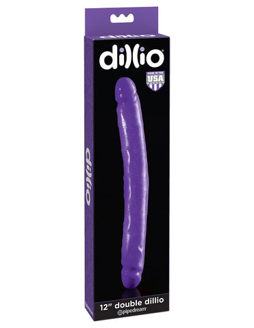 Dillio Double Dong Purple - Double Ender