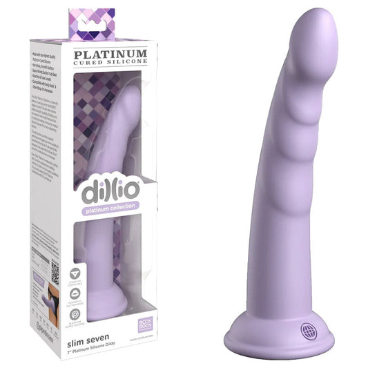 Dillio Platinum Slim Seven - Realistic Dildos