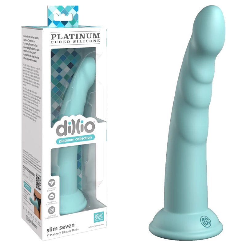 Dillio Platinum Slim Seven - Realistic Dildos