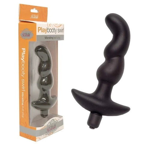 Play Booty Swirl Vibrating Butt Plug - Prostate Toys
