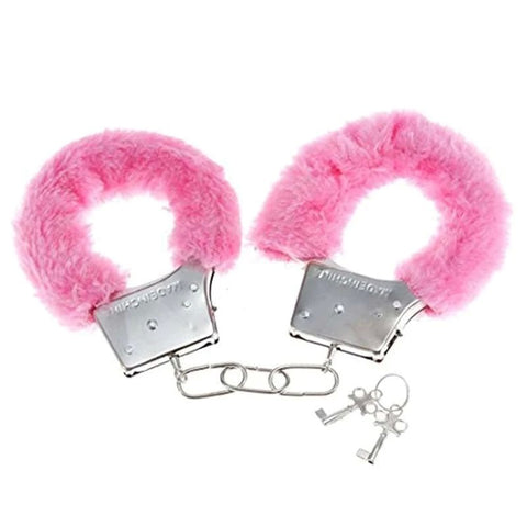 Die Cast Metal Furry Love Cuffs - Butt Plugs