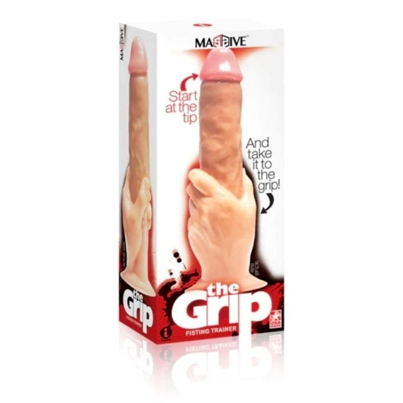 Massive The Grip - Suction Base Fist and Cock for Intense Pleasure Anal Dildos