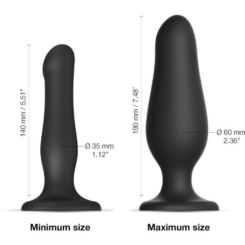 STRAP-ON-ME HYBRID Inflatable Dildo Plug - Anal Dildos
