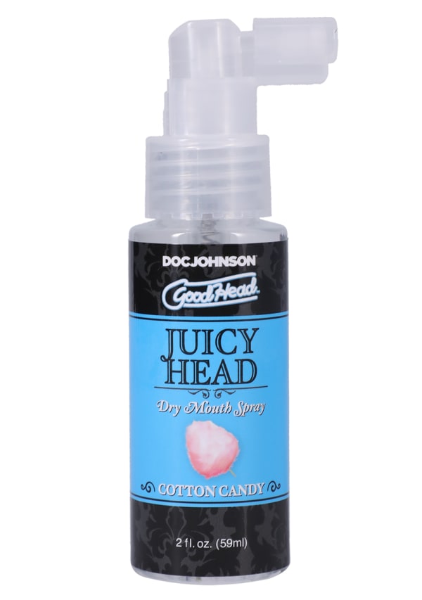 Doc Johnson GoodHead Juicy Head Dry Mouth Spray Cotton Candy Delay and Excite Sprays