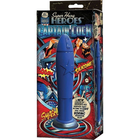 Doc Johnson Super Hung Heroes Captain Cock Anal Dildo - Anal Dildos