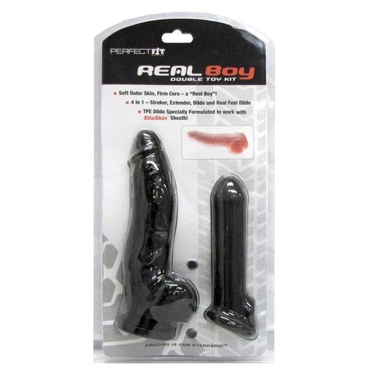 Perfect Fit Real Boy Dildo Kit - Pumps, Extenders and Sleeves