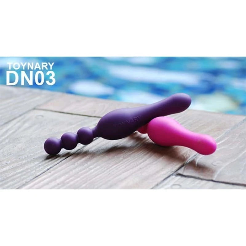 Toynary DN03 - Dual-Ended Wand for Intimate Bliss Anal Dildos
