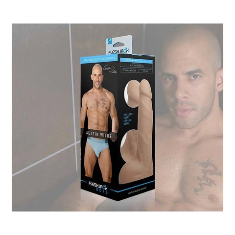 FleshJack Austin Wilde Realistic Looking Dildo - Anal Dildos