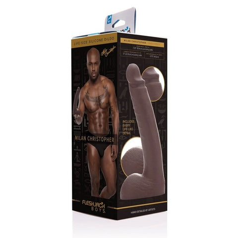 Fleshjack Boys Milan Christopher Realistic Silicone Dildo - Anal Dildos