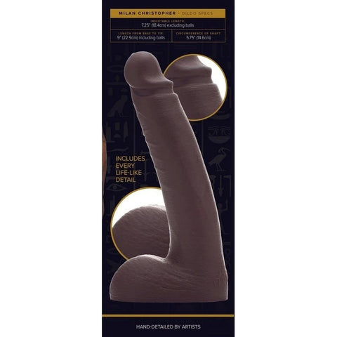 Fleshjack Boys Milan Christopher Realistic Silicone Dildo - Anal Dildos