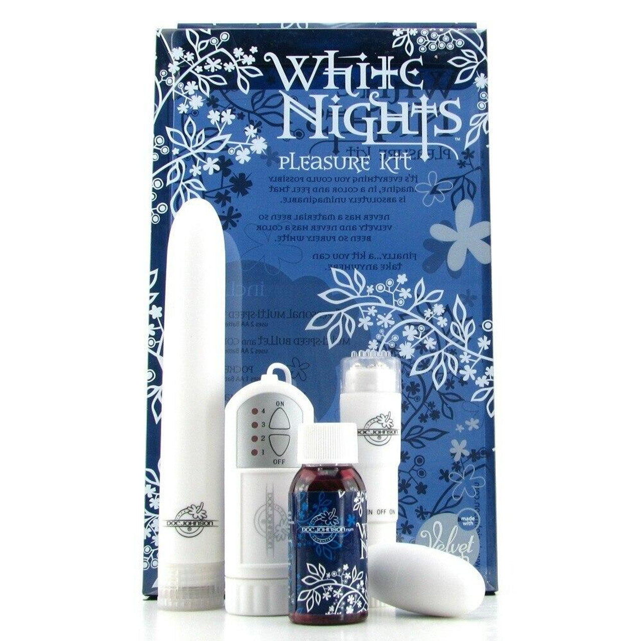 Doc Johnson White Nights Pleasure Sex Toys Set Sex Kits