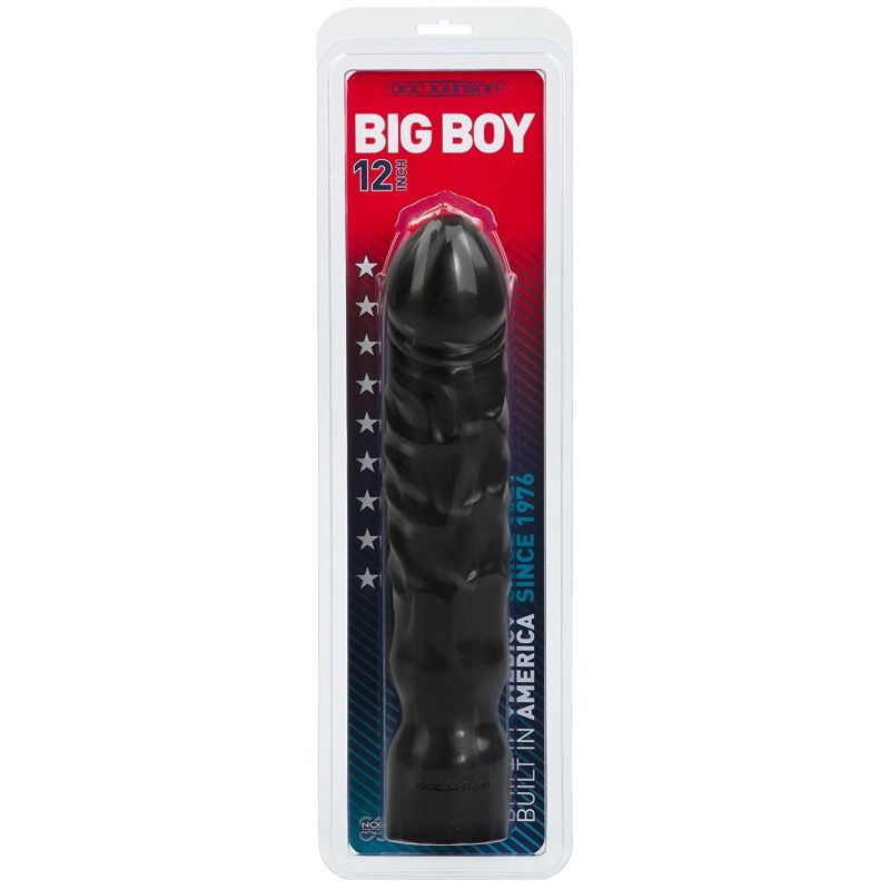 Doc Johnsons Crystal Jellies Big Boy 12 Inch Realistic Dildo - Realistic Dildos
