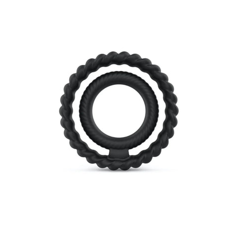 DORCEL Dual Stimulation Silicone Cock Ring - Boost Endurance, Enhance Pleasure - Stretchy Cock Rings