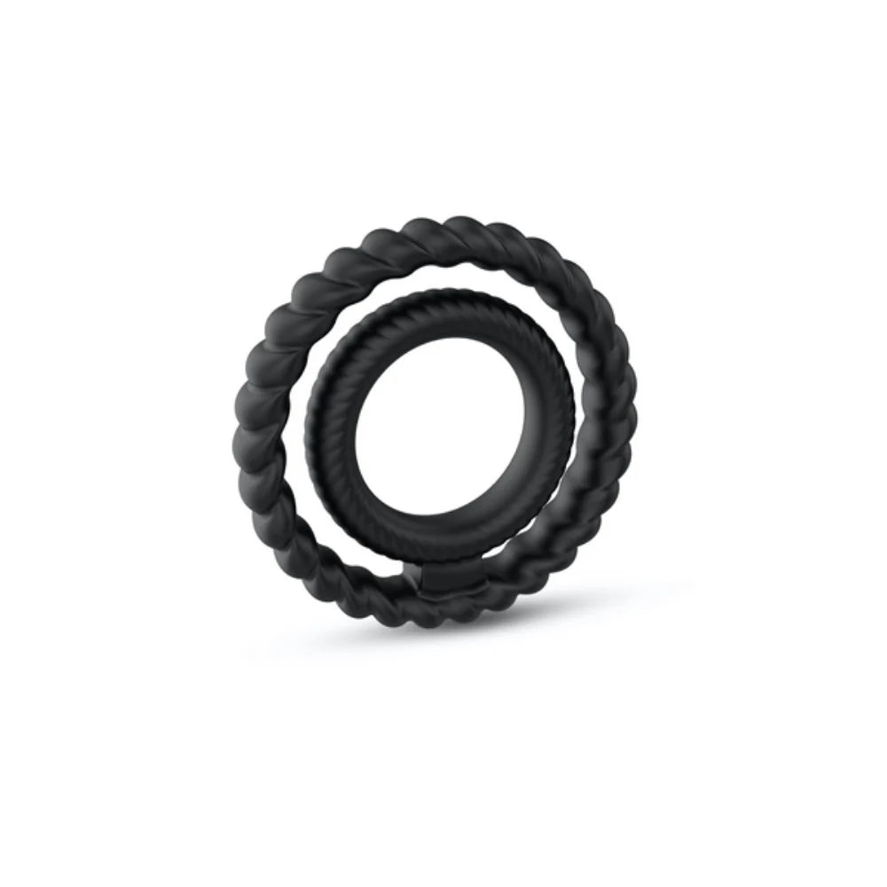 DORCEL Dual Stimulation Silicone Cock Ring - Boost Endurance, Enhance Pleasure - Stretchy Cock Rings