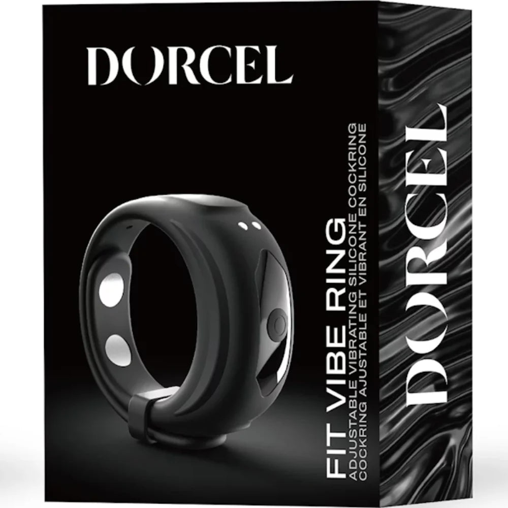 DORCEL Vibrating Comfort-Fit Cock Ring - Heighten Pleasure - Vibrating Cock Rings