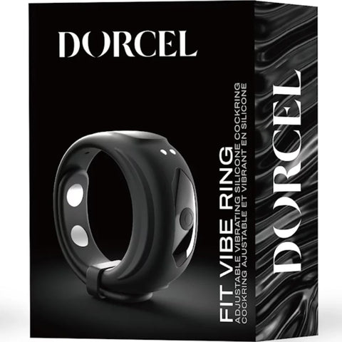 DORCEL Vibrating Comfort-Fit Cock Ring - Heighten Pleasure - Vibrating Cock Rings