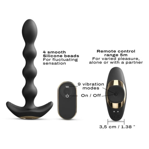 Dorcel Flexible Vibrating Anal Pleasure Beads - Anal Beads and Balls