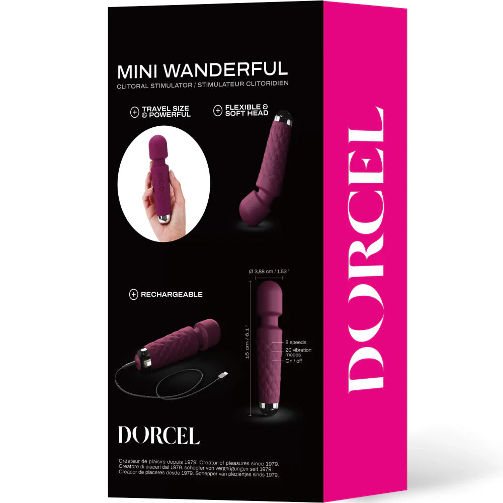 DORCEL Mini Wanderful Body Wand Massager - Body Wands