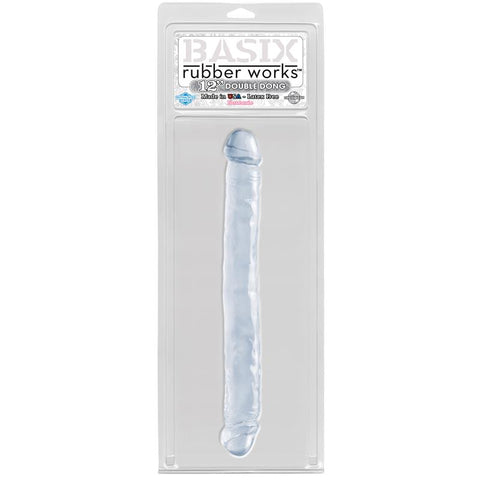 Pipedream Basix 12 Inch Double Ender Realistic Dong - Realistic Dildos