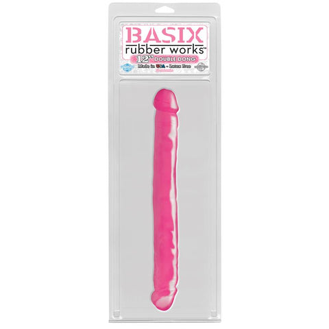 Pipedream Basix 12 Inch Double Ender Realistic Dong - Realistic Dildos
