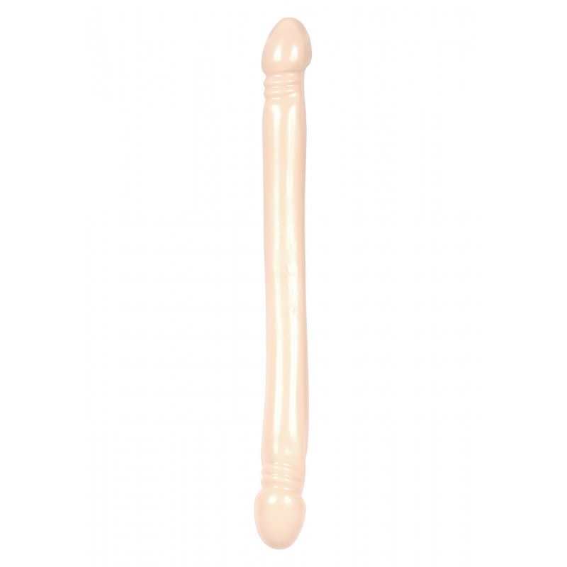 Doc Johnson Smooth Double Header 18 Inch Realistic Dong Double Ender