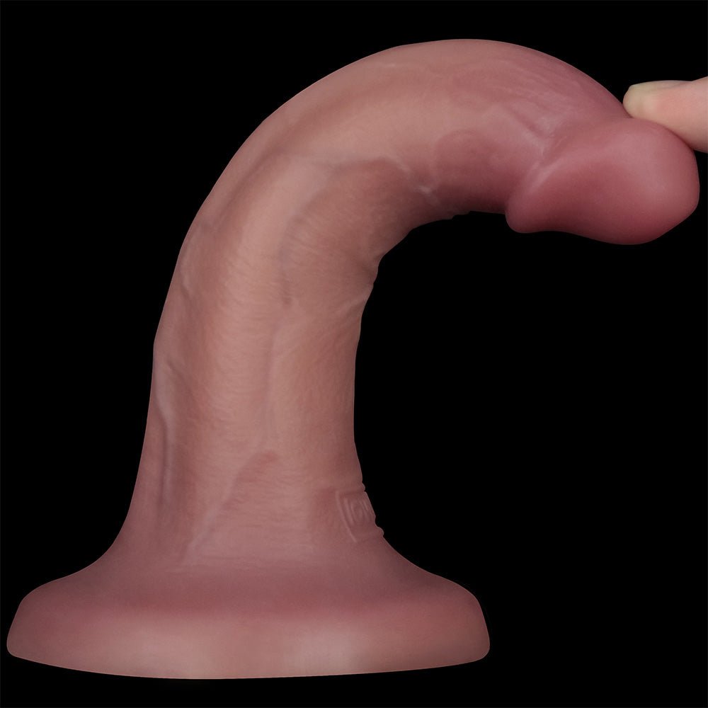 Lovetoy Dual Density Power Cock Vibrating Dong Flesh Vibrating Dildos