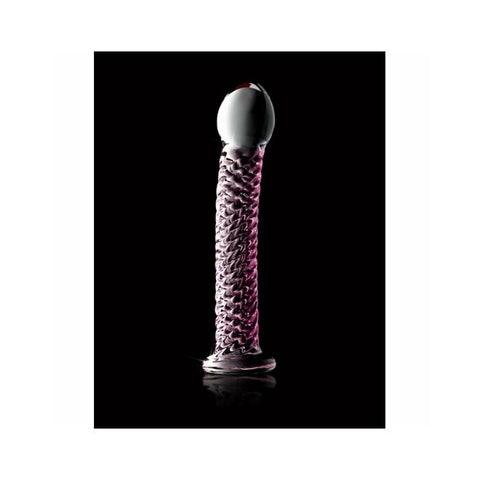 Pipedream Icicles No 53 Hand Blown Glass Dildo - Glass Sex Toys