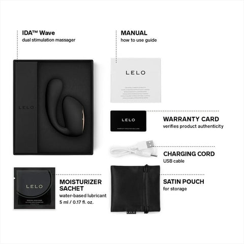 Lelo Ida Wave Dual App Controlled G Spot Vibrator - Remote Control Vibrators