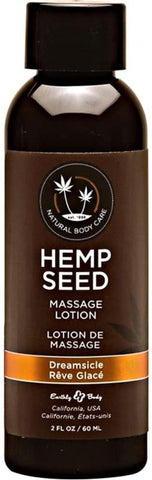Earthly Body Hemp Seed Massage Lotion 60ml - Sex Pheromones and Perfumes