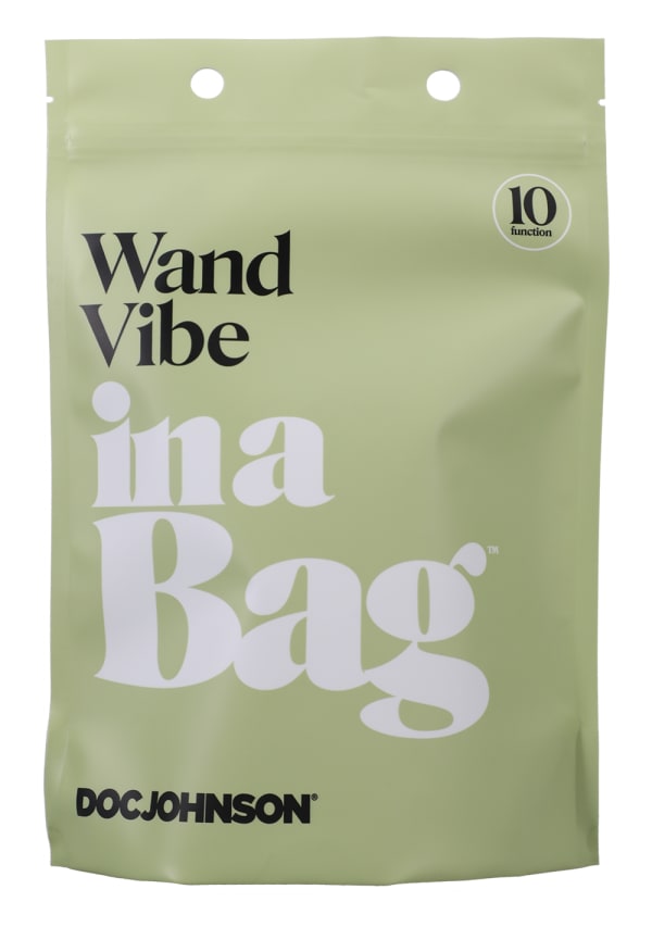 Doc Johnson Rechargeable Body Wand Vibe In A Bag Body Wands