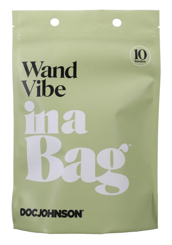Doc Johnson Rechargeable Body Wand Vibe In A Bag - Body Wands