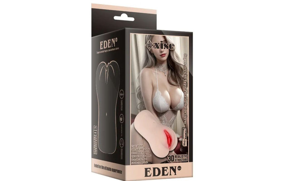 Xise Eden Vibrating Realistic Vaginal Masturbator Masturbators and Strokers