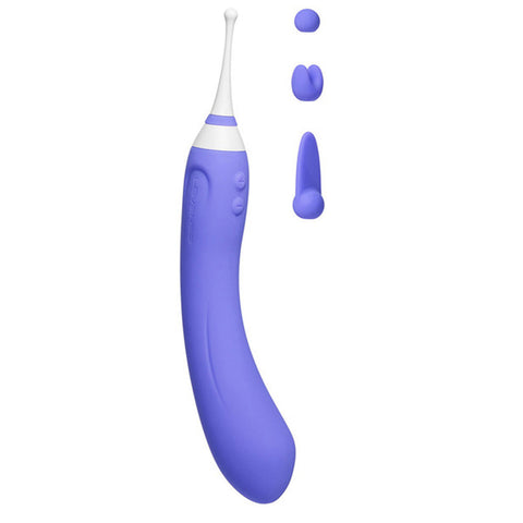 Lovense Hyphy Bluetooth Dual End G Spot Vibrator - Clit Ticklers and Pulsators