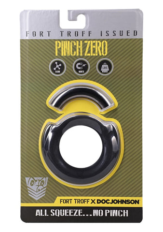 Doc Johnson Fort Troff Pinch Zero Erection Enhancer Ring - Stretchy Cock Rings