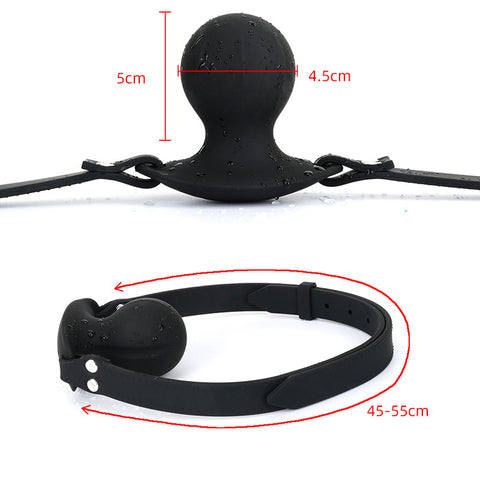 Electric Shock Ball Mouth Gag - Bondage Gags and Bits