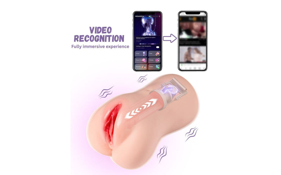 Xise Eliza App Controlled Thrusting Realistic Vaginal Stroker - Masturbators and Strokers