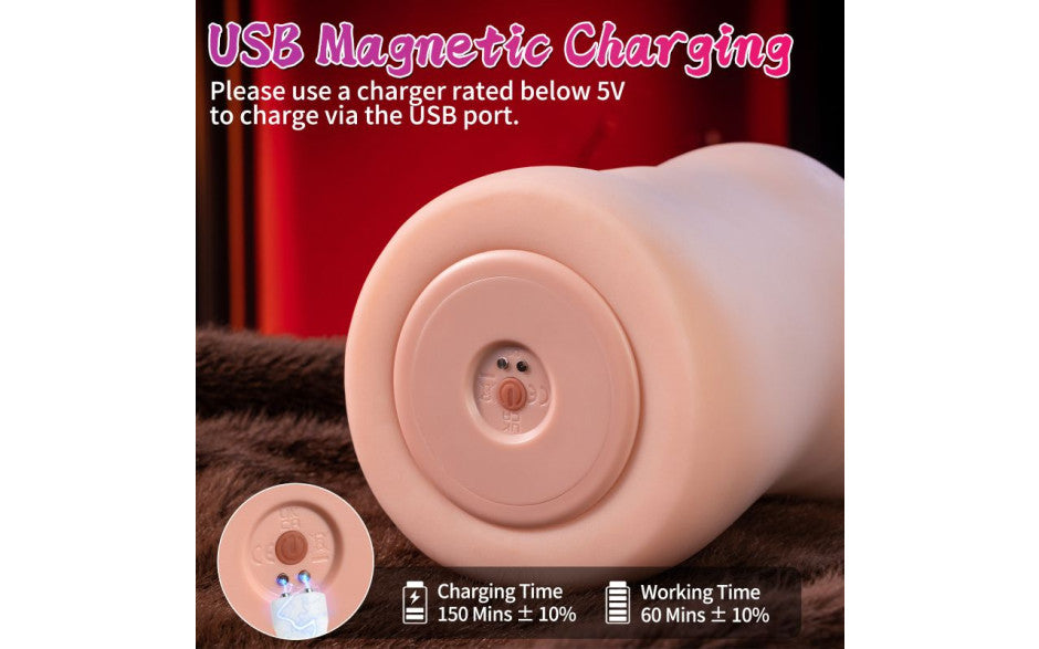 Xise Eliza App Controlled Thrusting Realistic Vaginal Stroker - Masturbators and Strokers