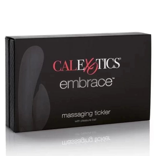 CalExotics Embrace Massaging Tickler G-Spot Massager - Rabbit Vibrators