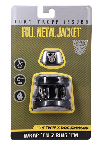 Doc Johnson Fort Troff Full Metal Jacket Mens Cock Ring - Stretchy Cock Rings