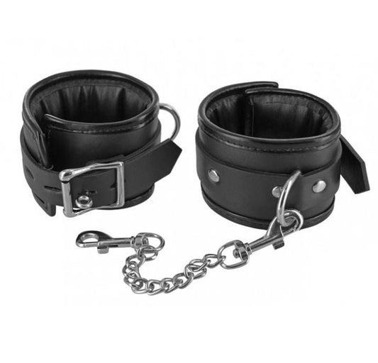 ErosLeather Wrist Cuffs - Cuffs and Restraints