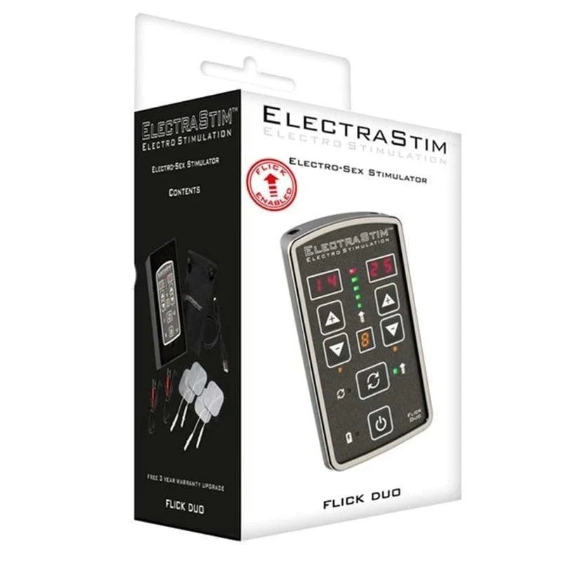 ElectraStim Flick Duo EM80 - Precision Pleasure for Beginners and Advanced Users Electro Sex