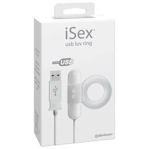 Pipedream iSex USB Luv Ring Vibrator - Ball and Cock Toys
