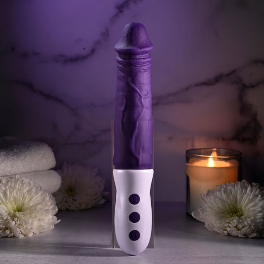 Evolved PLUM THRUST Rechargeable Vibrator - Realistic Dildos