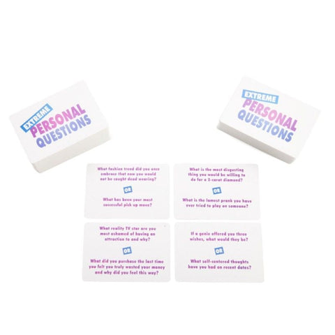 Kheper Extreme Personal Questions Adult Game - Sex Games, Coupons and Tricks