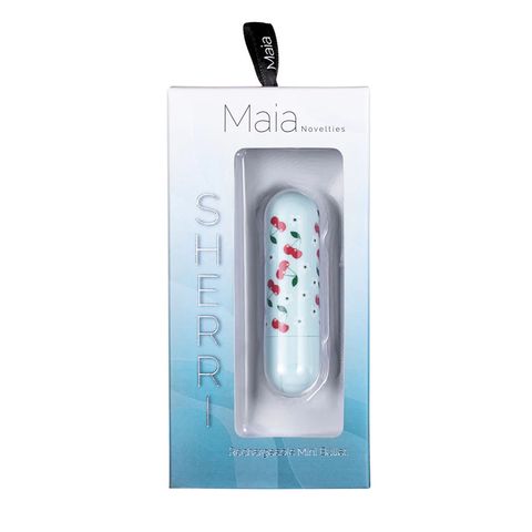 Maia Sherri Multi Function USB Rechargeable Bullet Vibrator Baby Blue - Bullet Vibrators