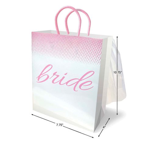 Little Genie Bride Veil Bridal Gift Bag With Veil - Party Gifts and Novelties